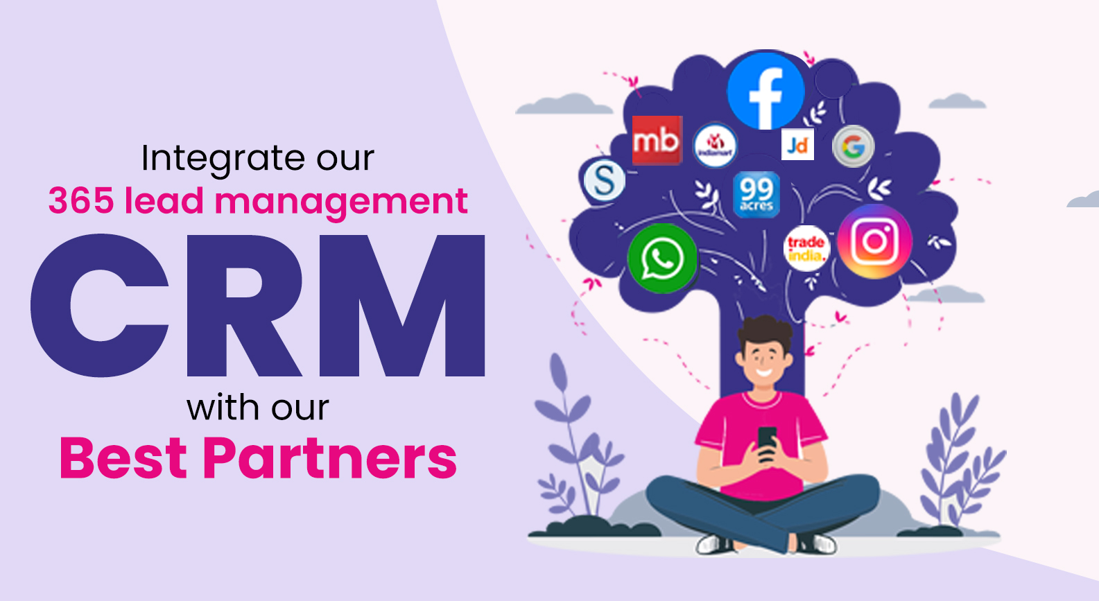 Integrate lead management CRM Software